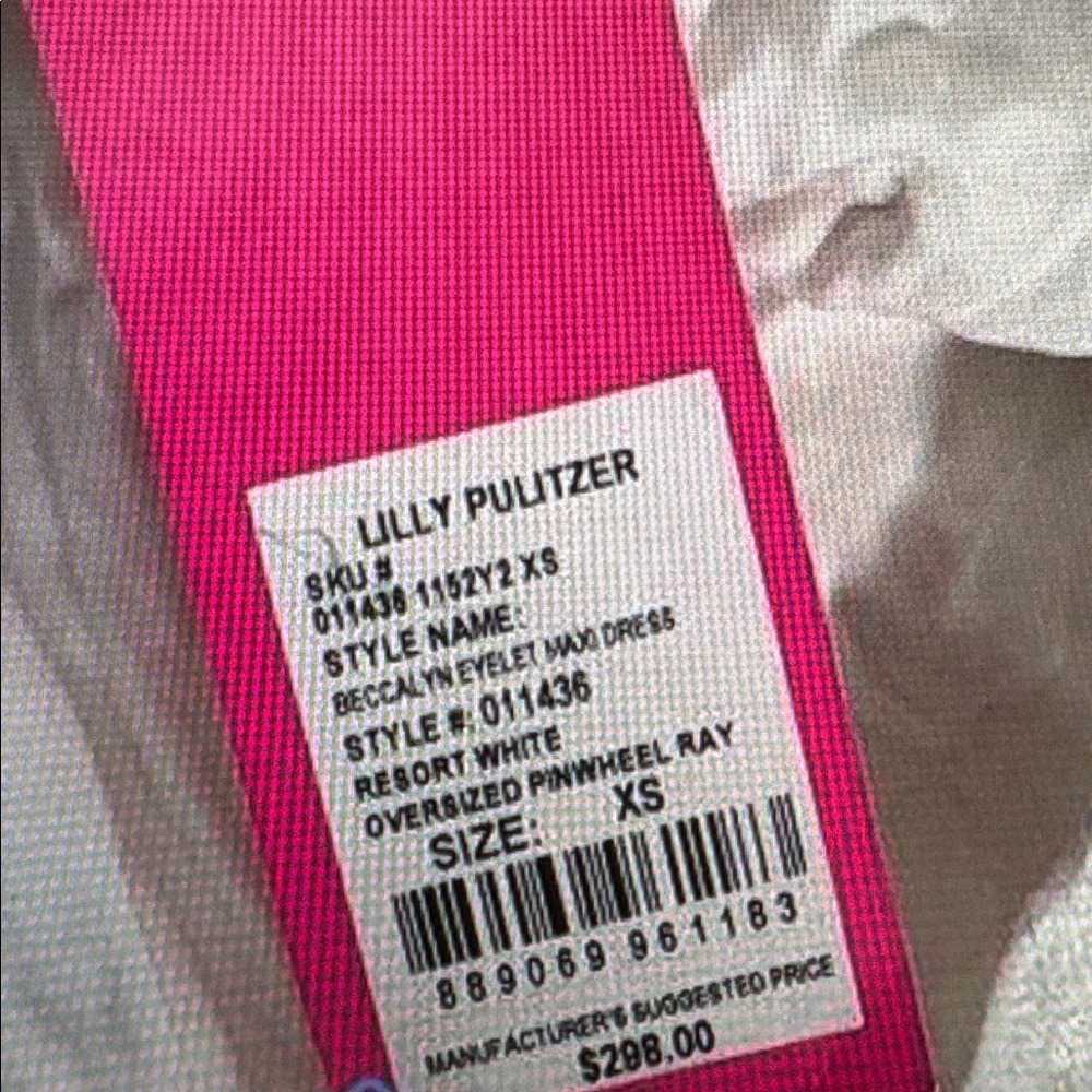 Lilly Pulitzer Beccalyn Eyelet Maxi Dress - Picture 6 of 6
